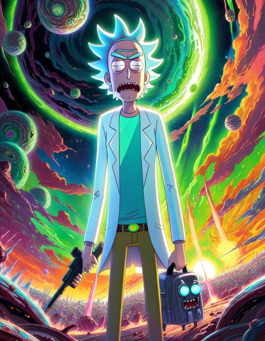 Rick and Morty - AI Generated Artwork - NightCafe Creator