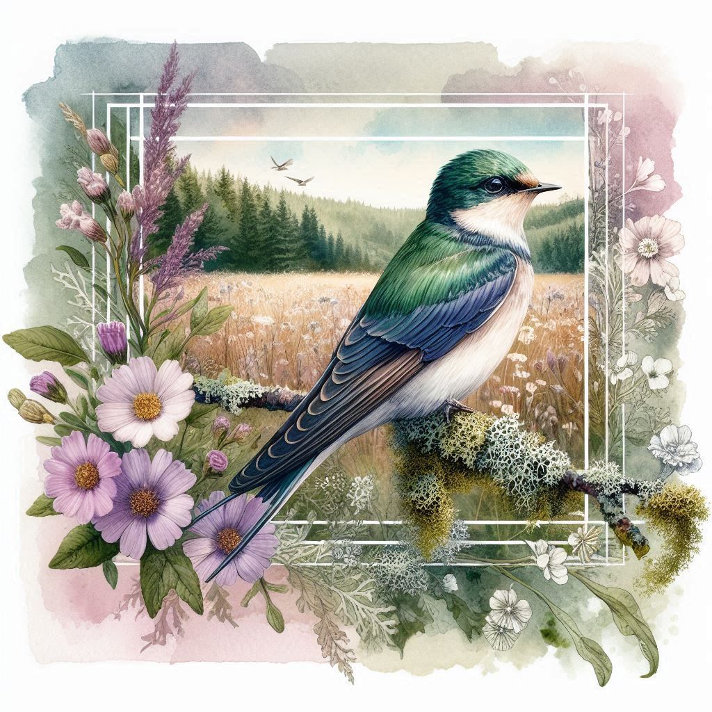 Green-Violet Swallow Country