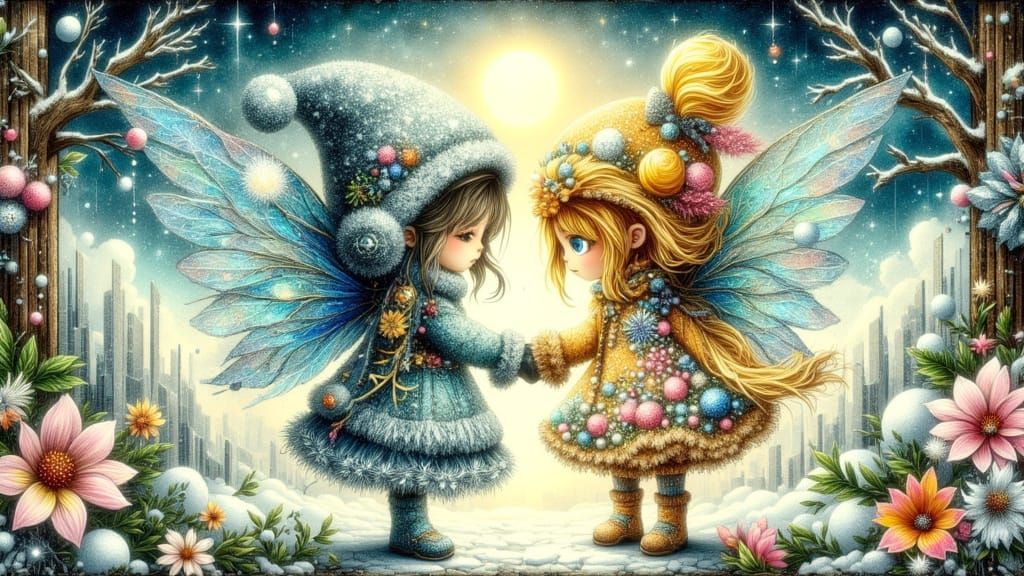 Winter vs summer, unlikely friends