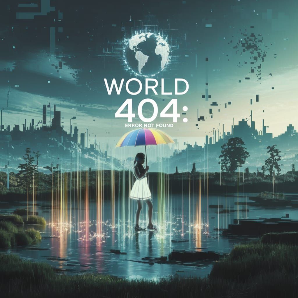World 404: error not found  by @Gonnutzie