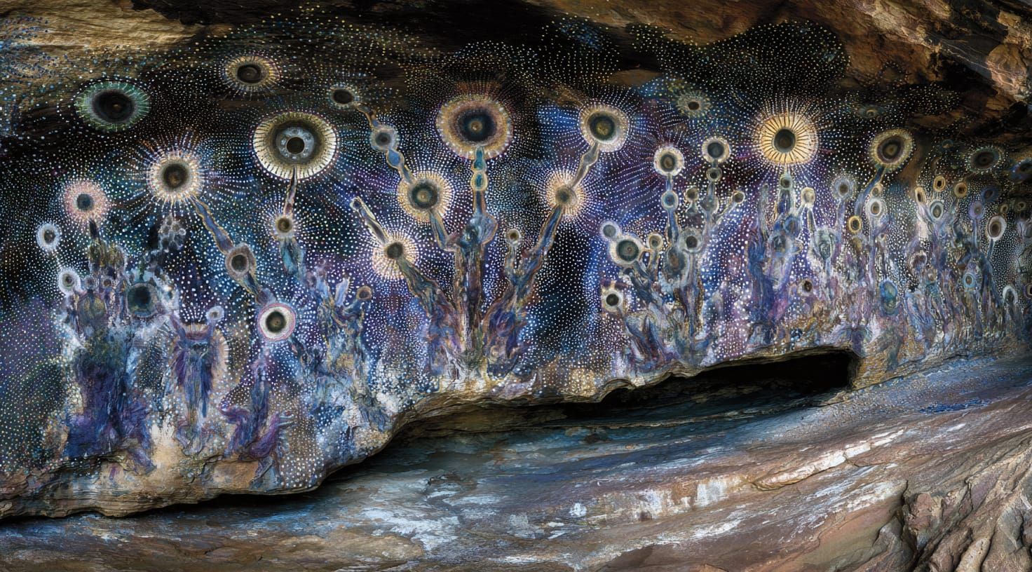 neon petroglyphs, and more mirrors