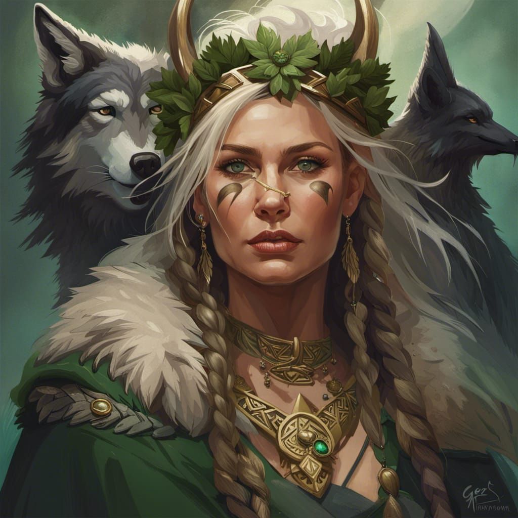 Viking queen - AI Generated Artwork - NightCafe Creator