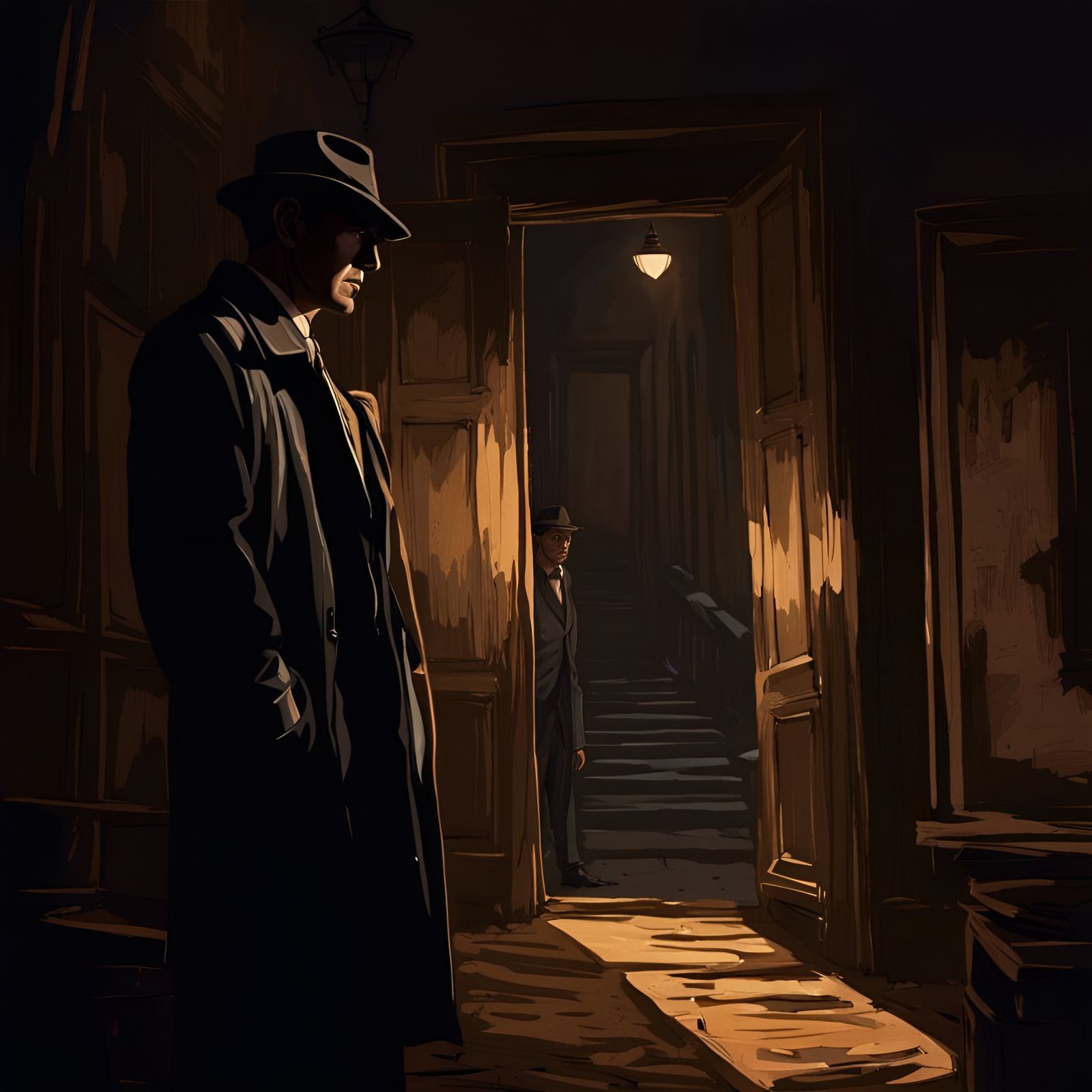 "Here's our suspect. You ready?"  by @Queren