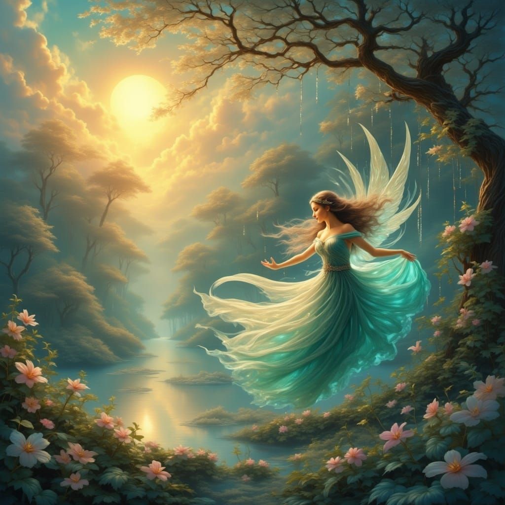 Possibilities unfold with dawn,
A new world where she belongs.
 