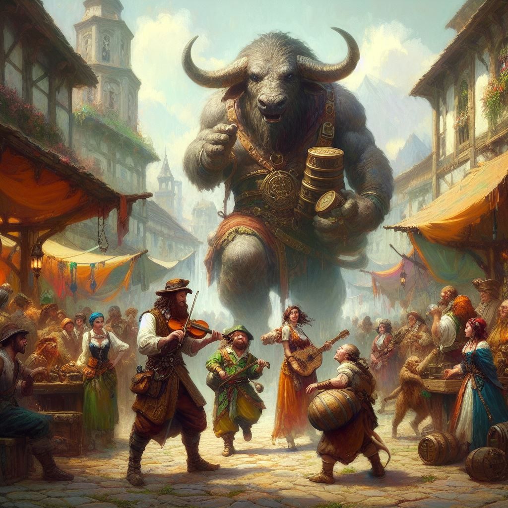 Rogue's Rhapsody: Market Mischief in the Realm of Dungeons and Dragons  by @Artless