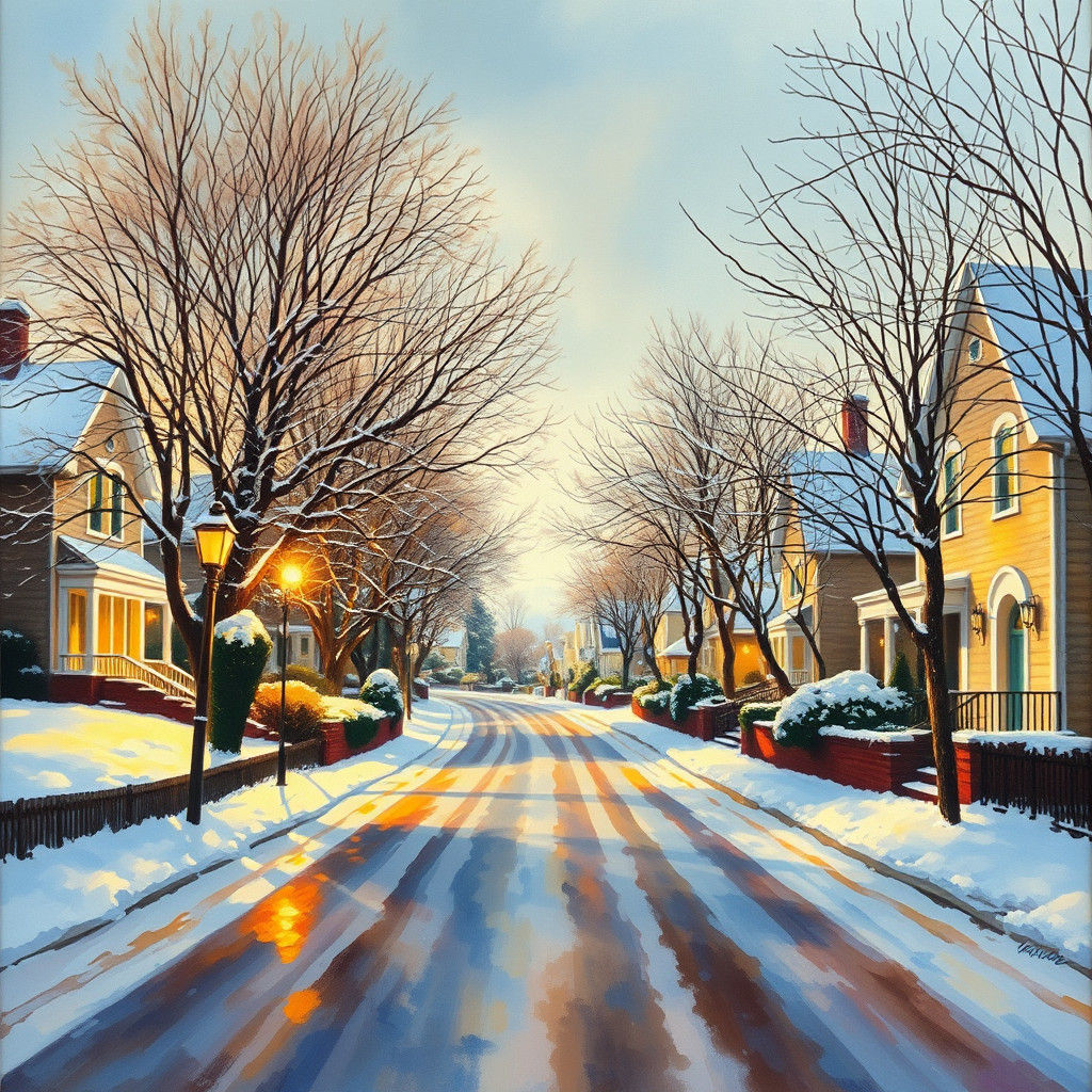 Strolling down the neighborhood.   by @Skippy