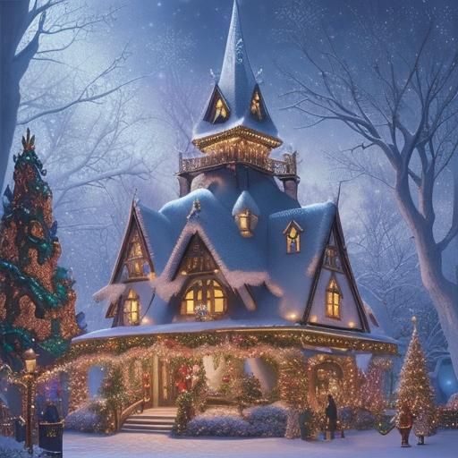 STUNNINGLY BEAUTIFUL FAIRY-TALE, FINDLY DETAILED MAGICAL CHRISTMAS ...