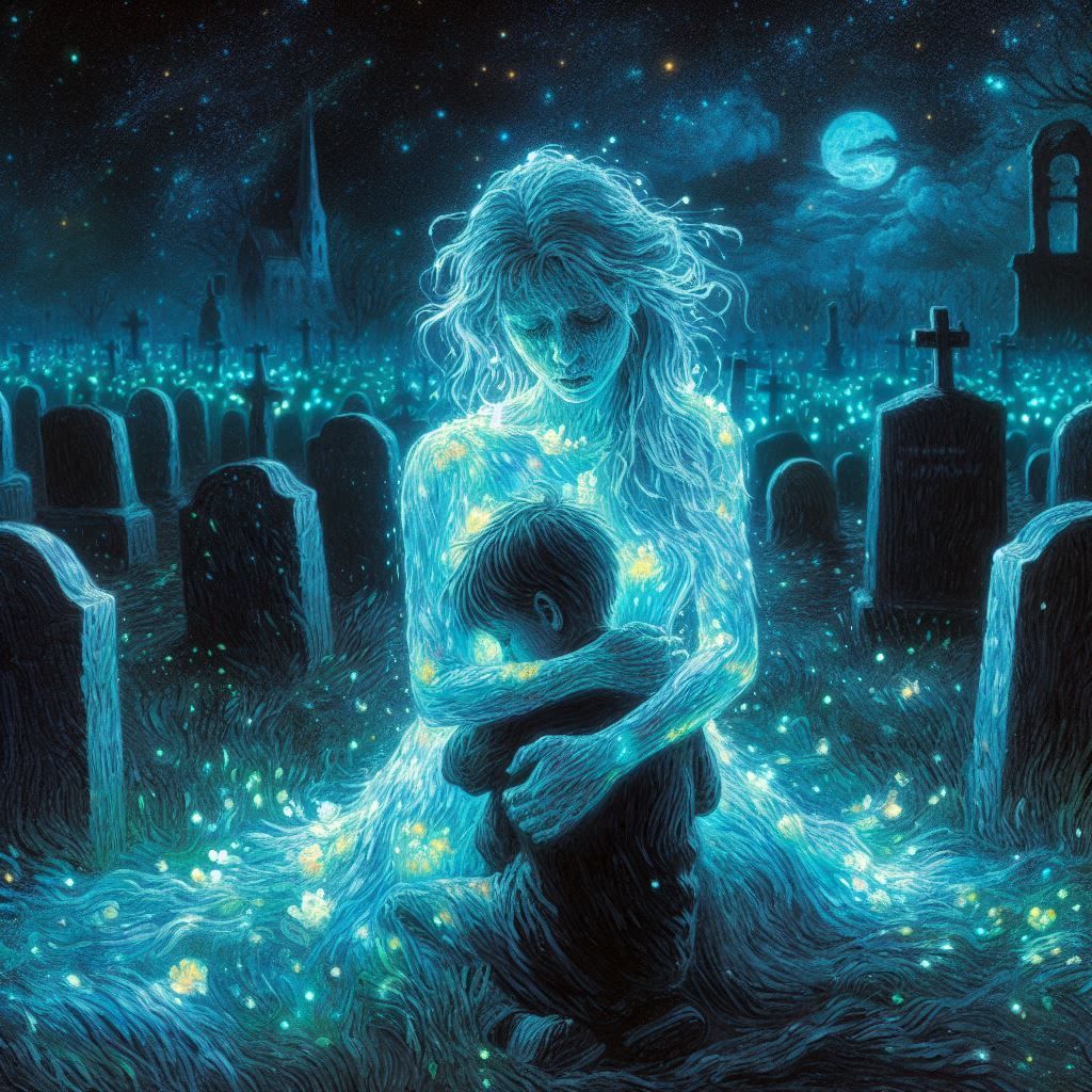 Solace in Ethereal Arms  by @Trivya