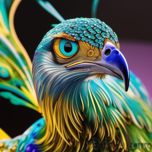 HI, I'm a little bit Peacock and a little bit Eagle!