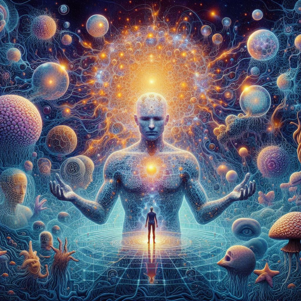 Your consciousness is my user illusion of you and my consciousness is your user illusion of me