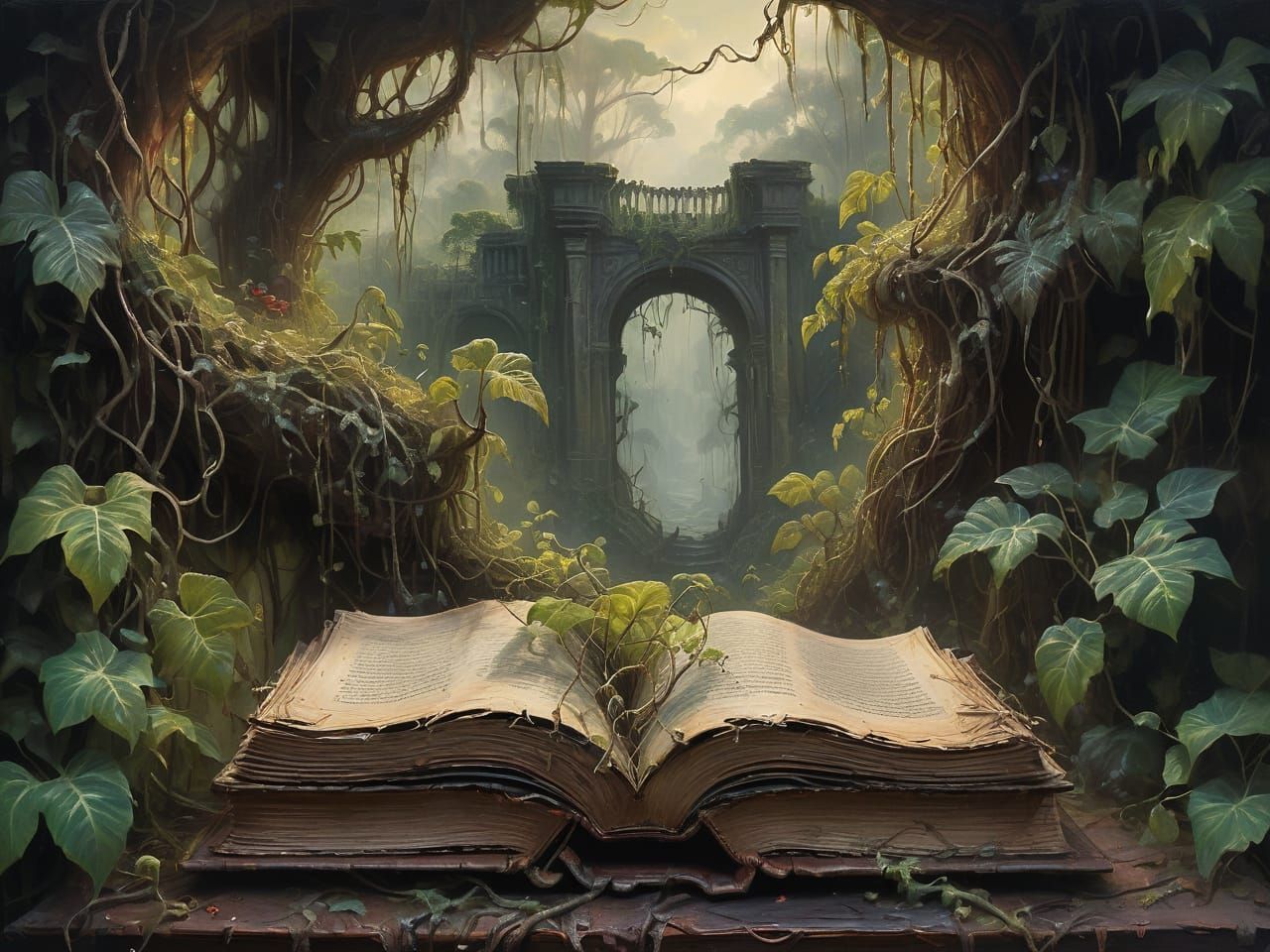 The old dusty book 📖