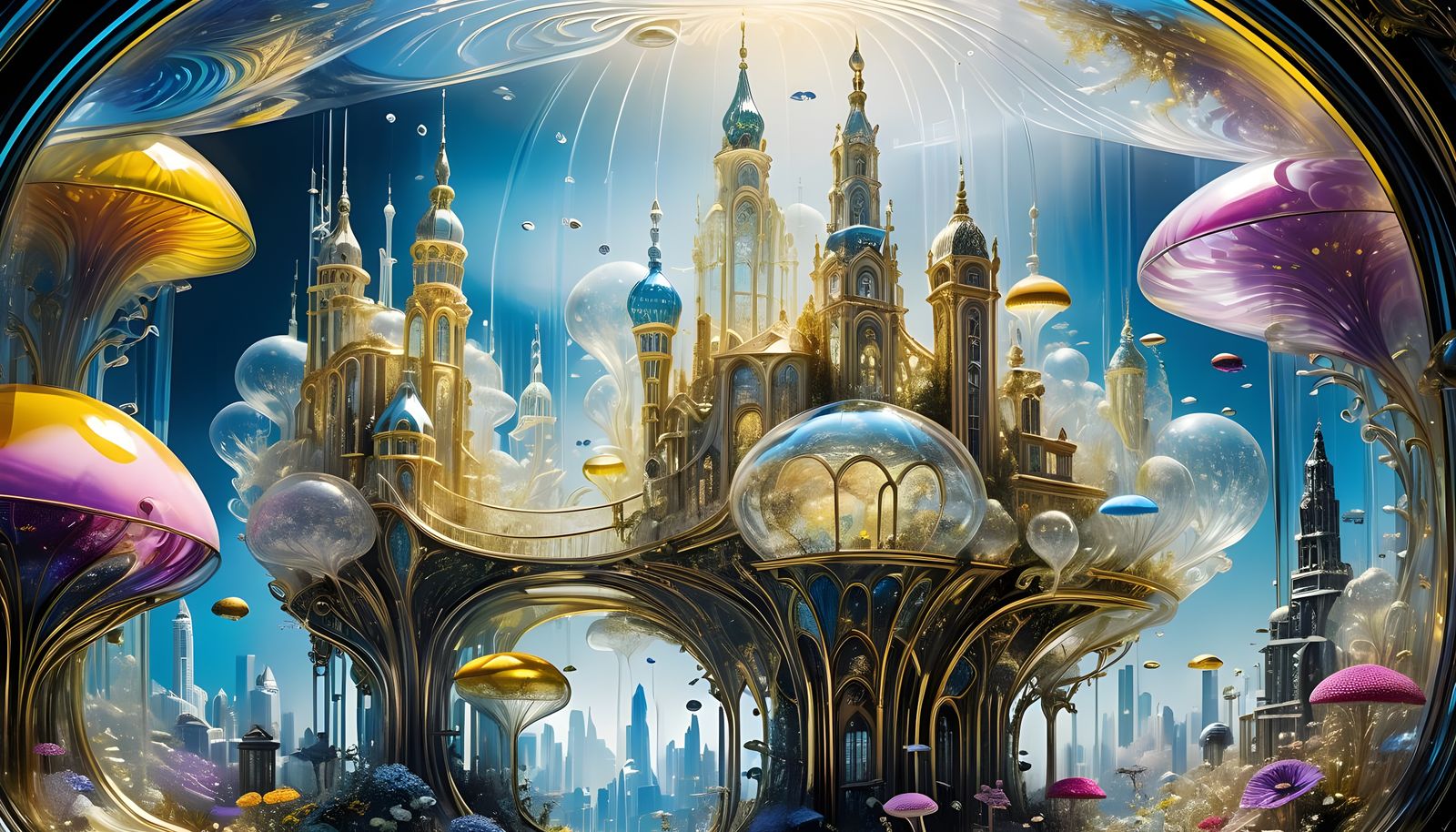 Magic Palace  by @Superbear