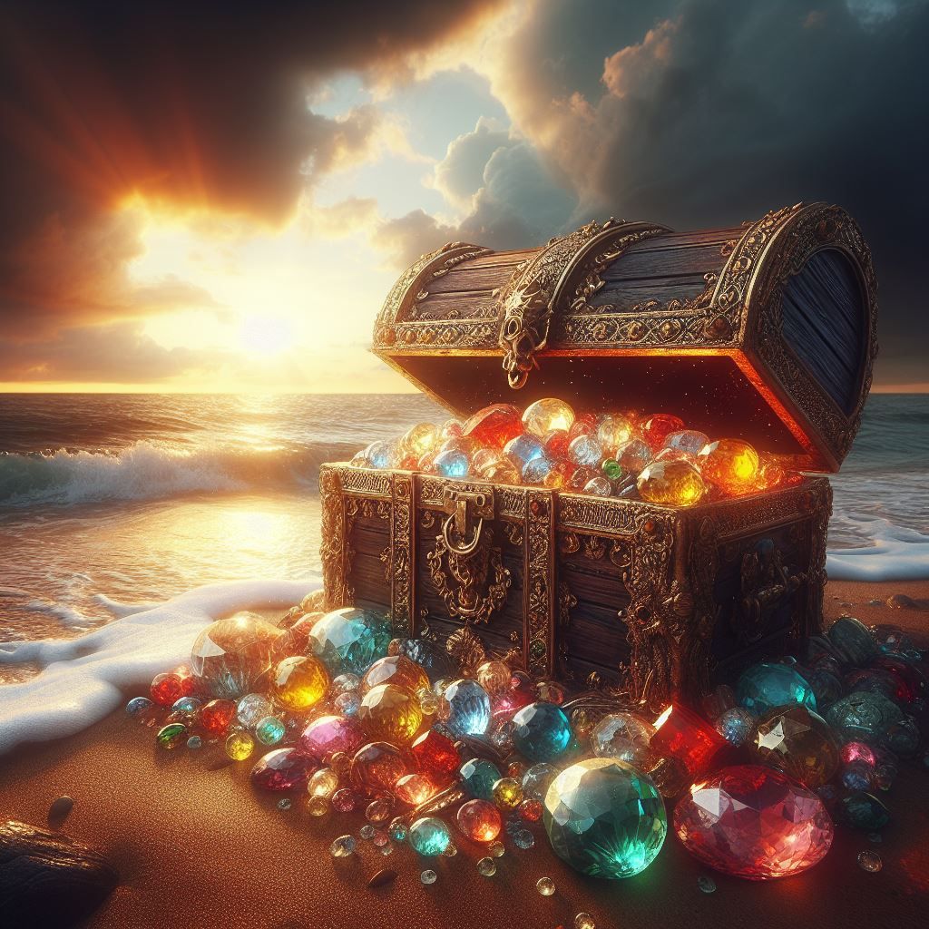 Treasure washed ashore