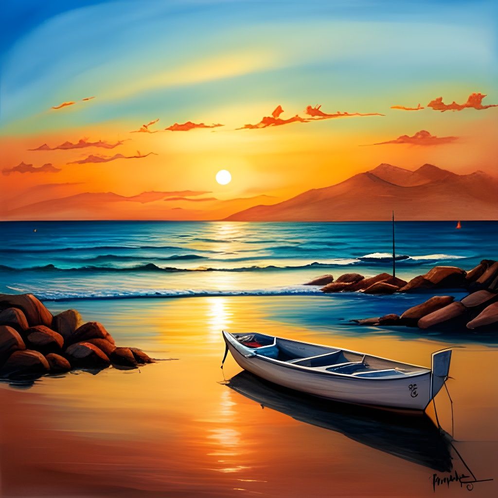 Low tide