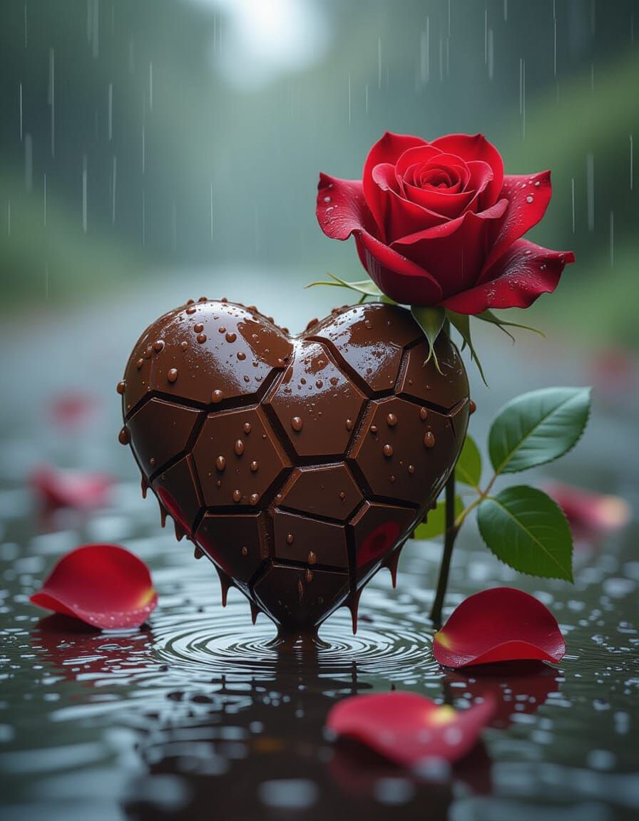 “It melted long before the rain began.”  by @Percy