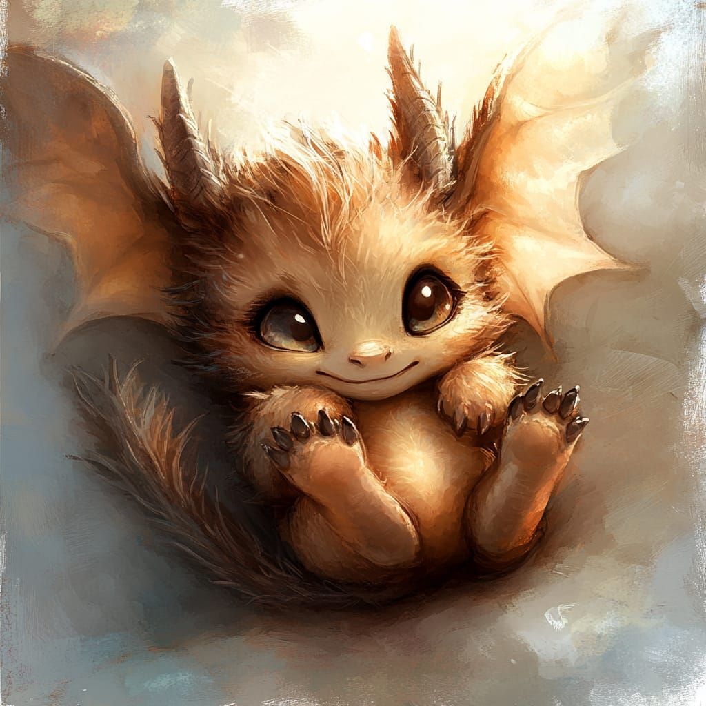 Cute little dragon