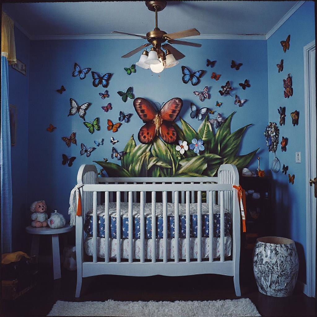 Vintage Butterfly Nursery