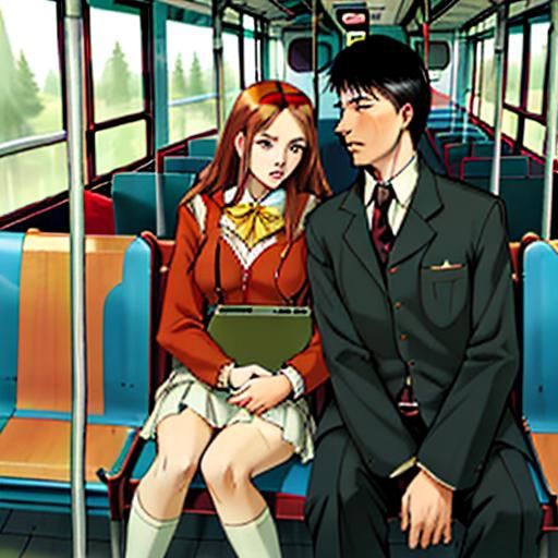 "He gallantly offered her his seat on the bus."