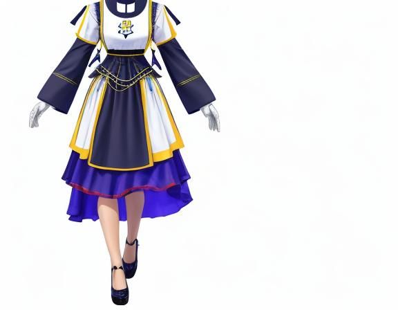 Light hot girl style Nun outfit(detailed details)(Vivid Bigh...
