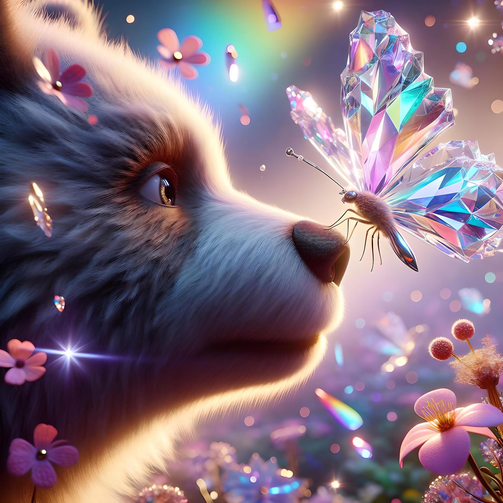 Glass Butterfly  by @Mountain88