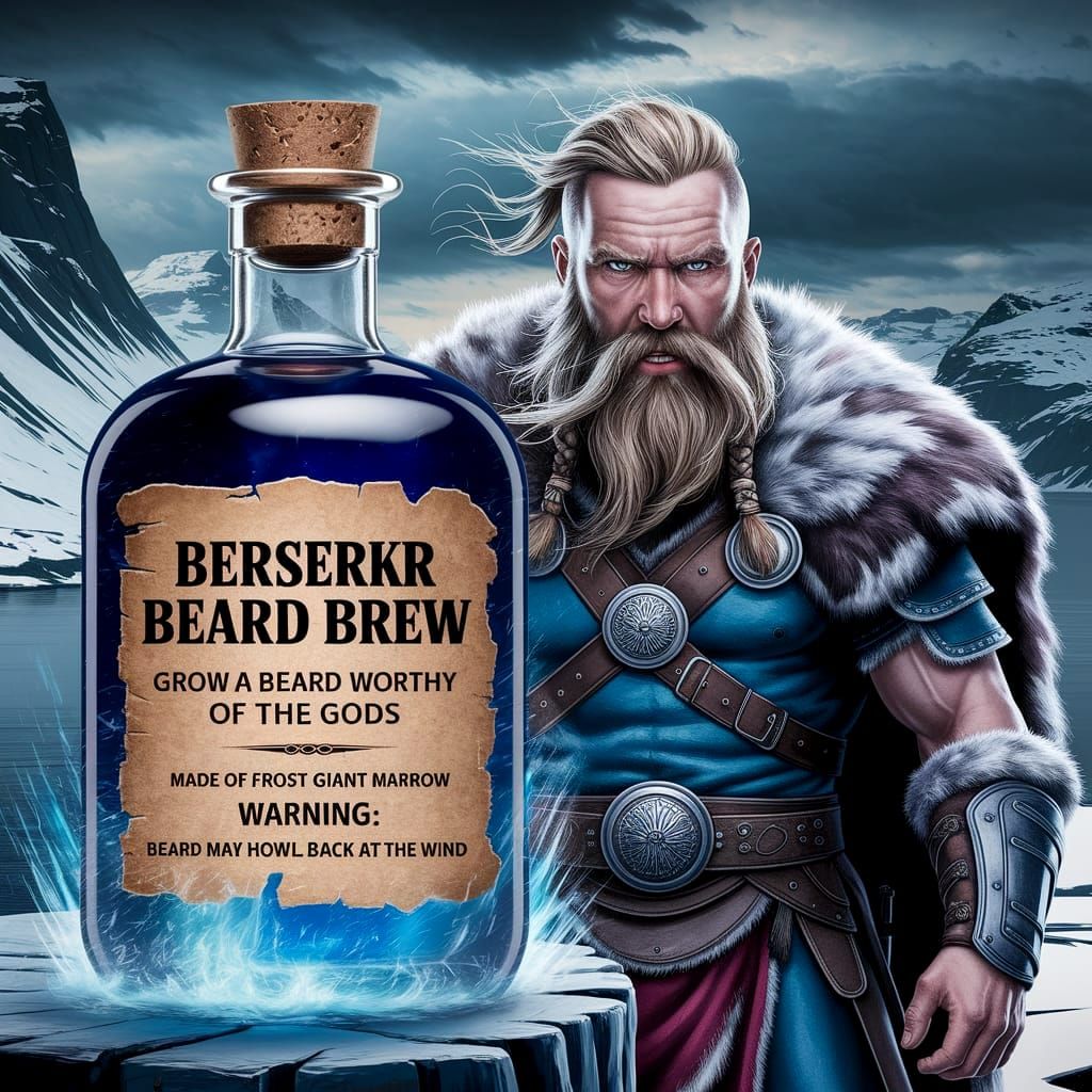 Berserkr Beard Brew  by @Finnish Cat Lady