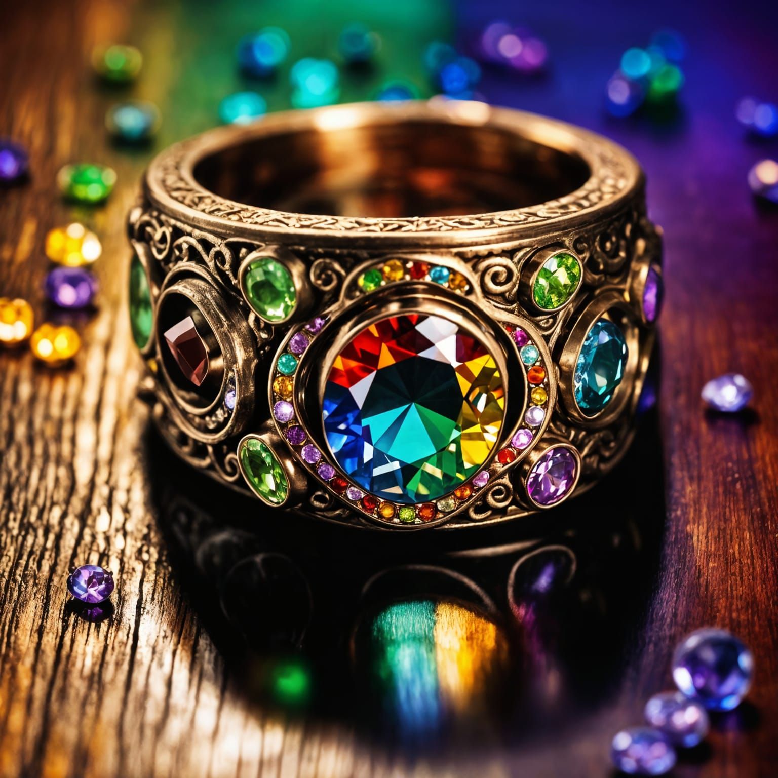 Glimmers of the Spectrum  by @RocketMobster