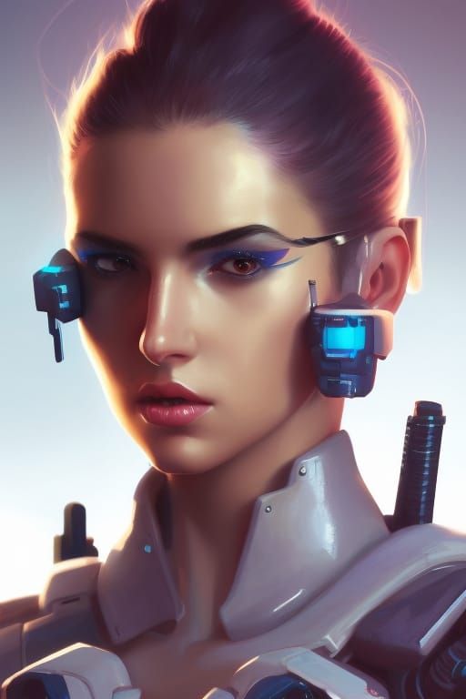 Cyberpunk Lady #6