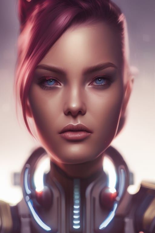 Cyberpunk Lady #4