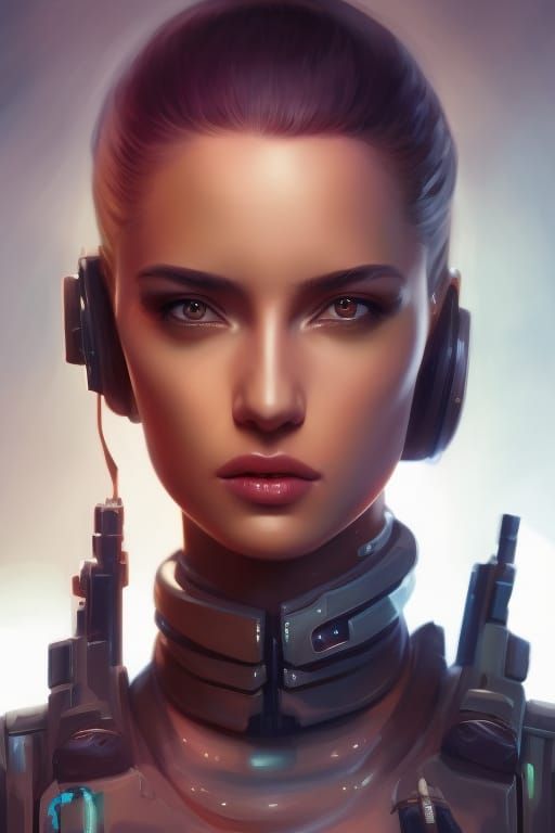 Cyberpunk Lady #3