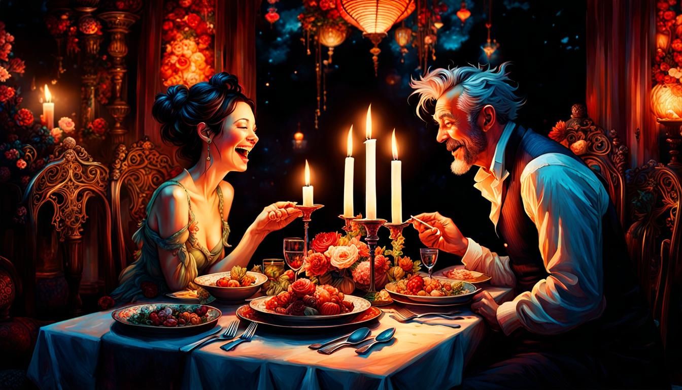 Who pays the dinner?  by @Jokavld