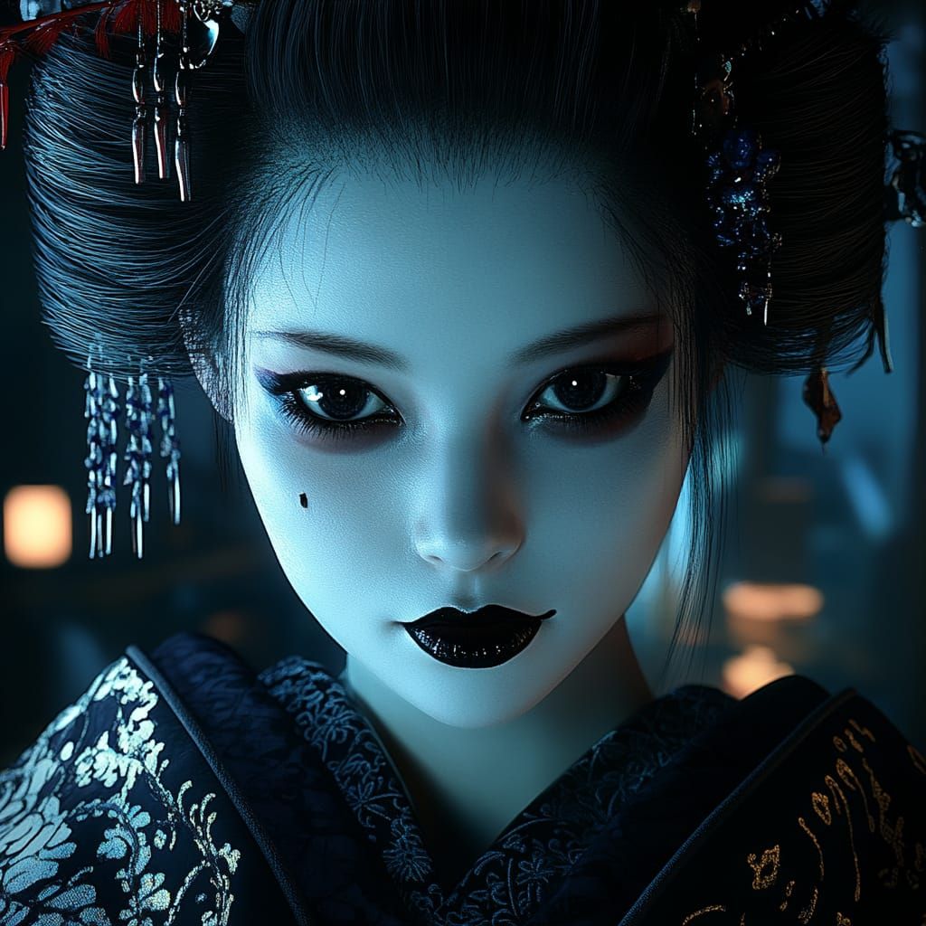Shadowy beauty