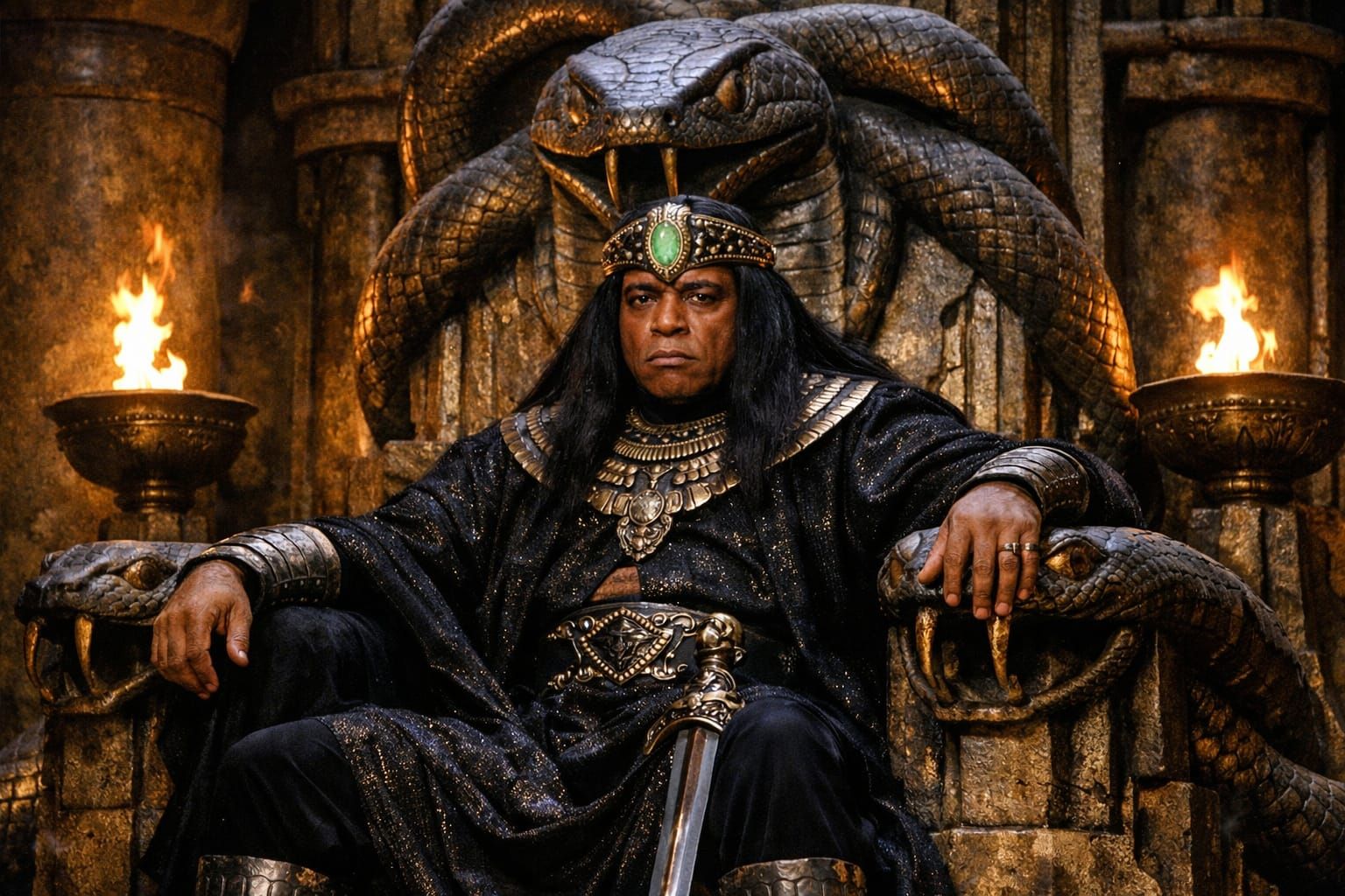 What is steel compared to the hand that wields it?