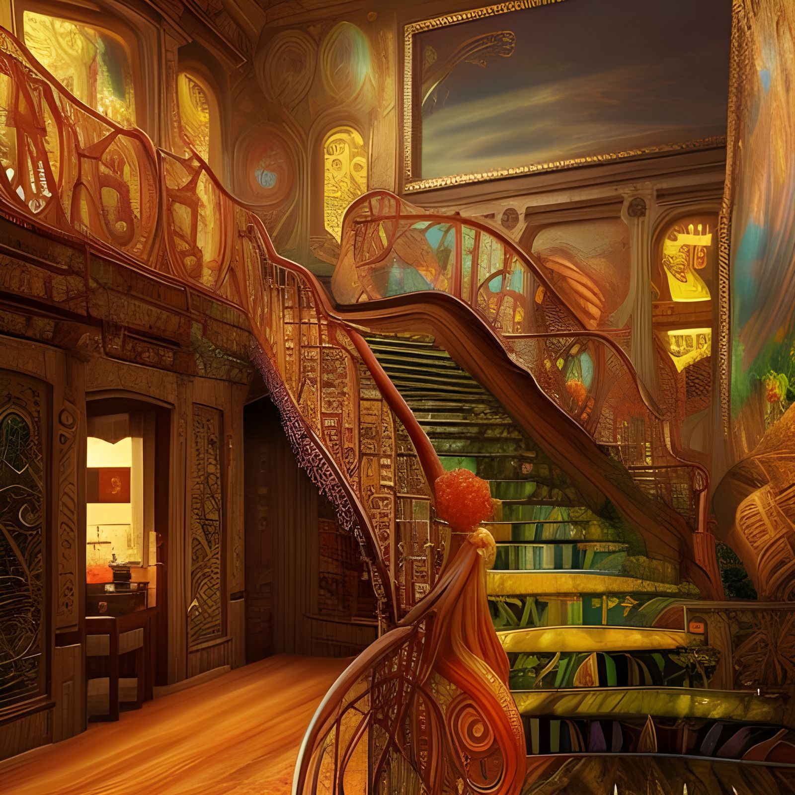 Liberty stairs  by @Tizy1289