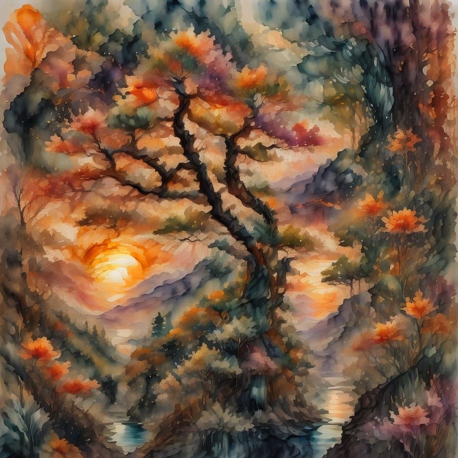 A breathtaking vista of a lost desert city: 1