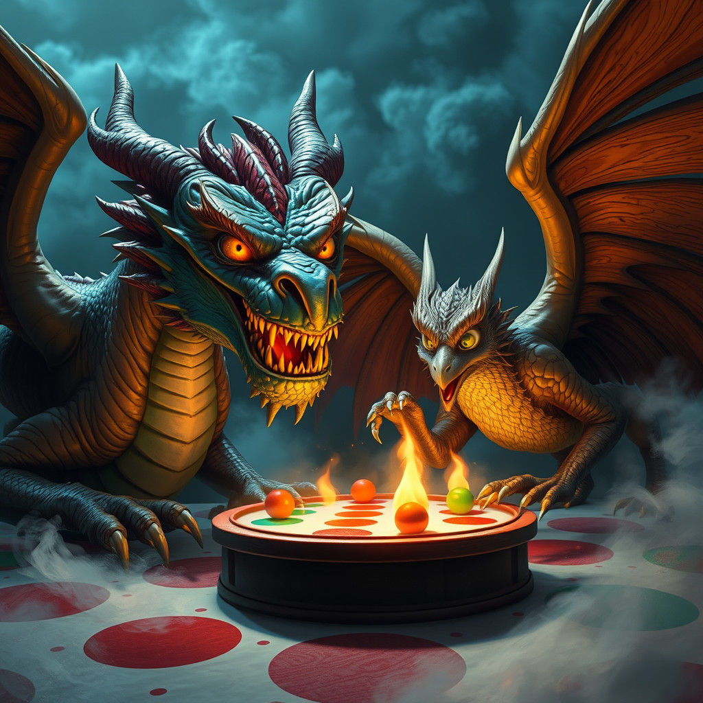 playing a game