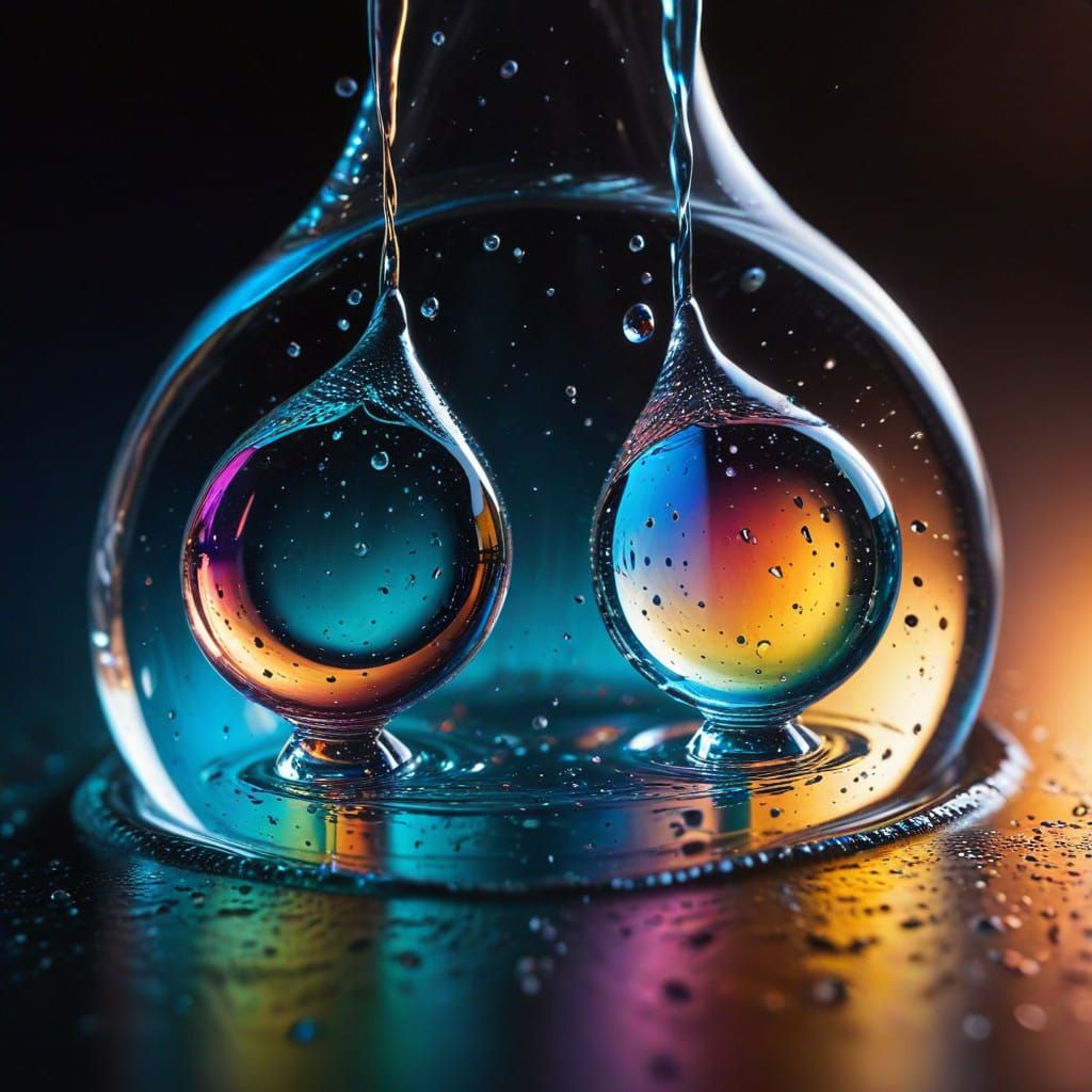 Drops of water  by @James The Flame Sorcerer