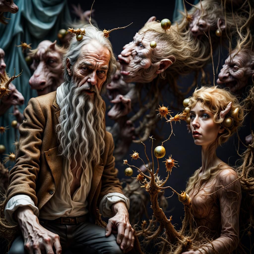 Wizard, Necromancer - Her Father.