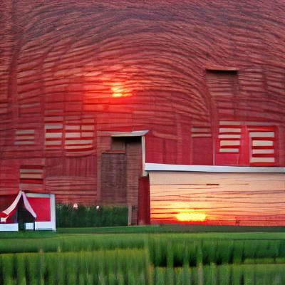 American sunset