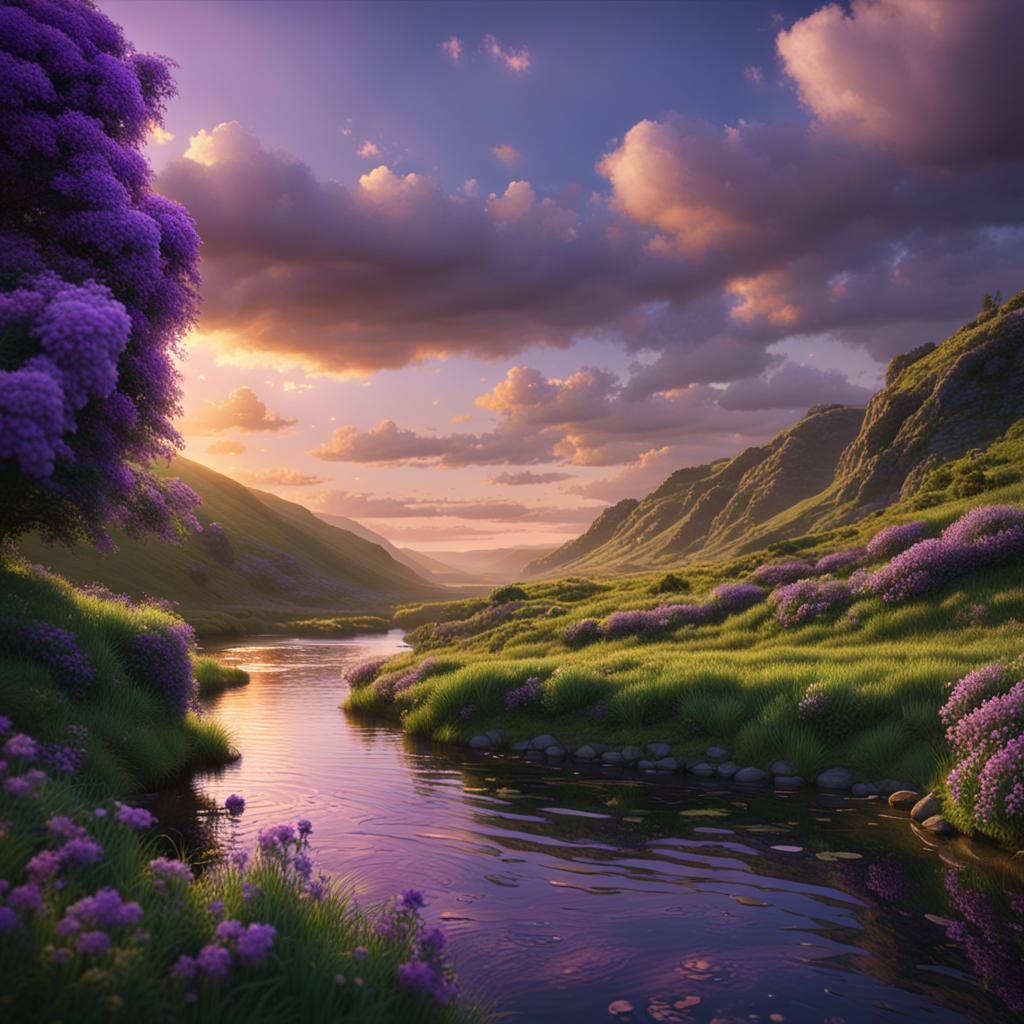 River Shannon at Sunset