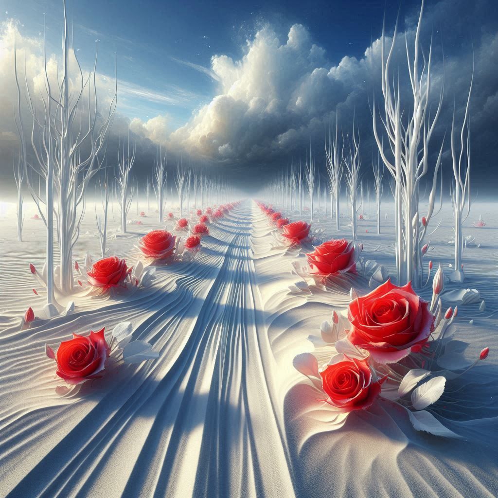 Almost Surrealism with Roses