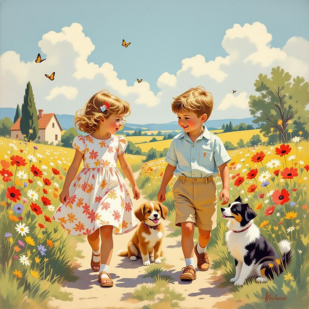 Summer 1955  - Marcel Marlier Style  by @Meulders