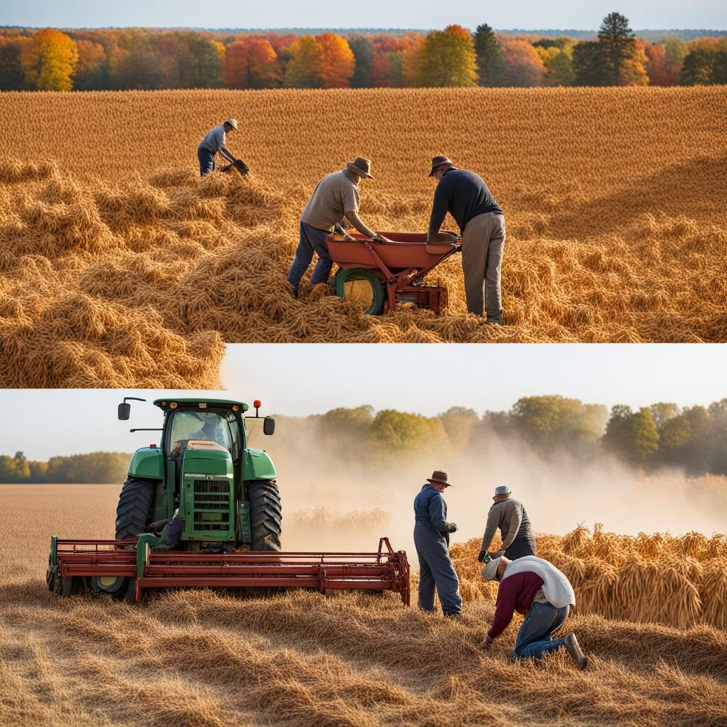 Farm Life - haymaking