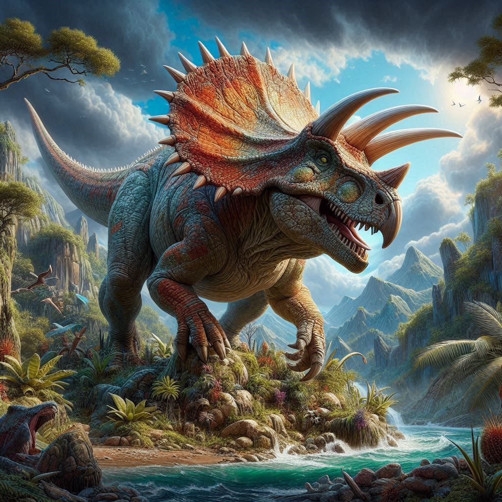 Triceratops  by @zephyrael