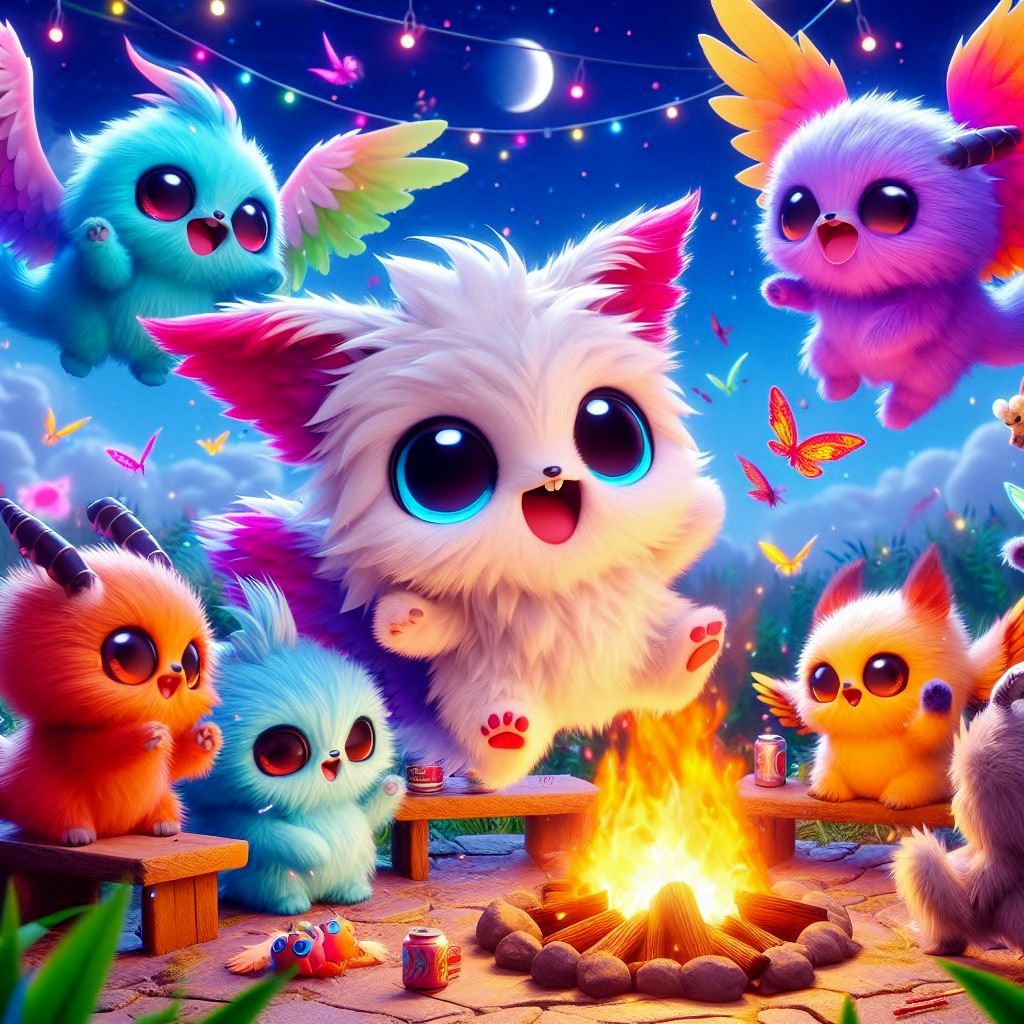 What stories do monsters tell at a campfire?