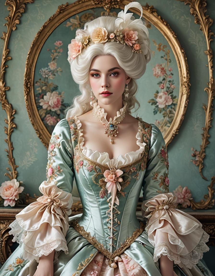 Rococo Aristocrat  by @Typhooncat