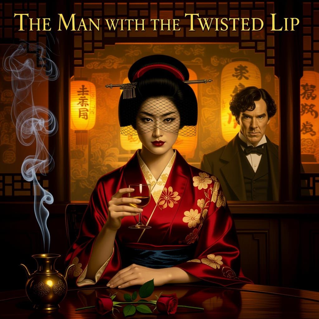SH #8: The Man with the Twisted Lip  by @Frank VDB
