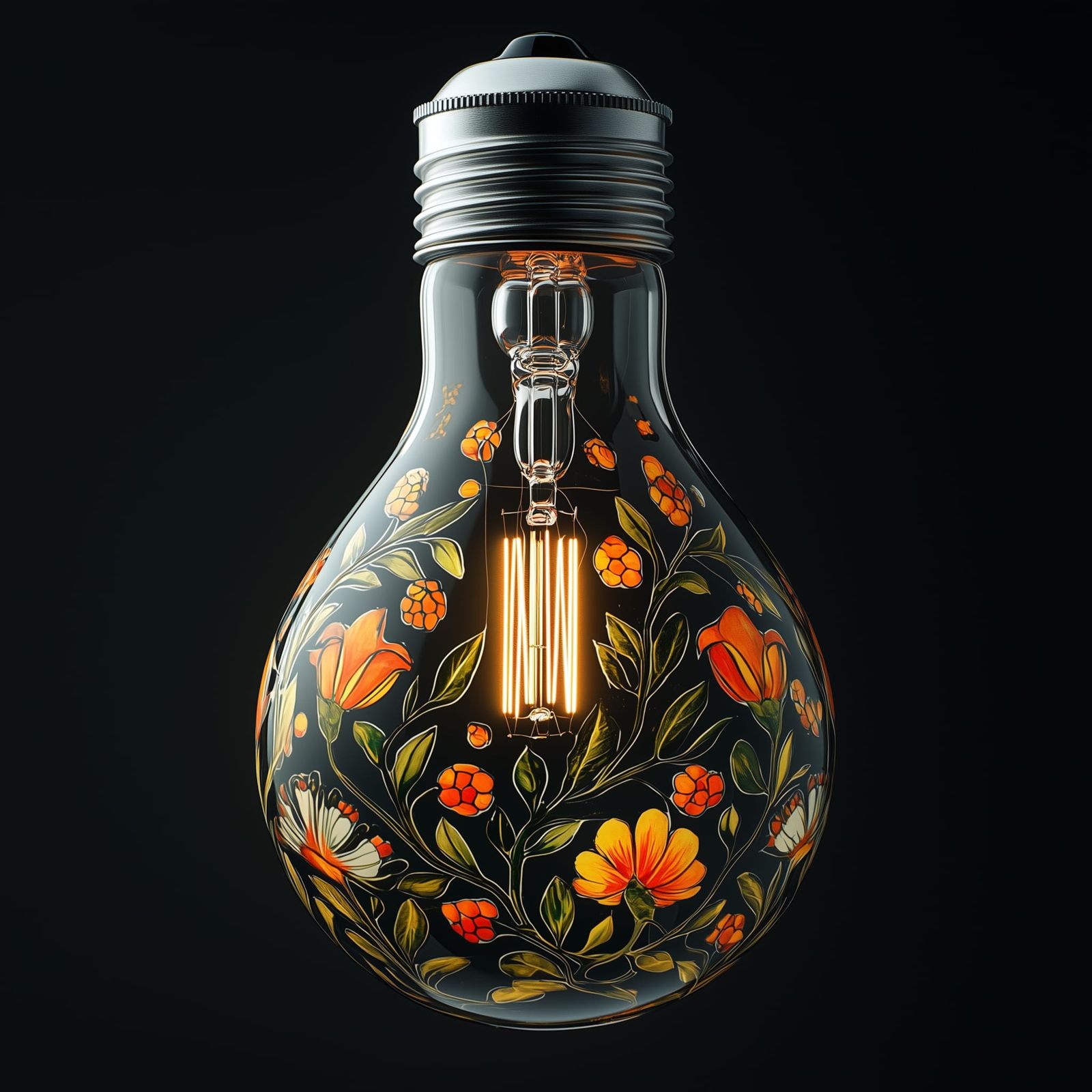 Light Bulb Art