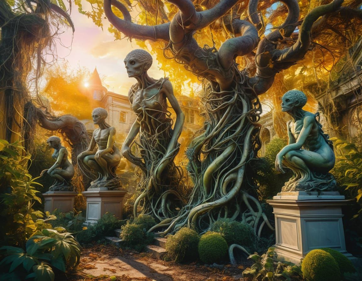 Creepy garden  by @John from Youngstown