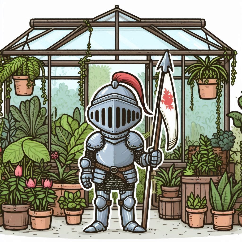 Sir Plants-a-Lot (greenhouse)