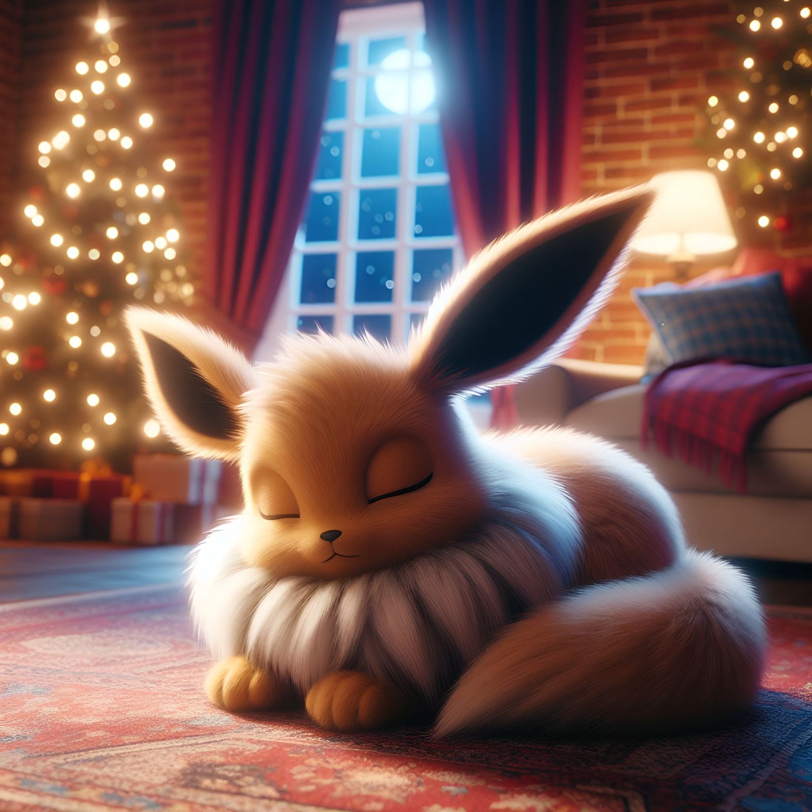 I hope you had a wonderful Christmas Eevee last night